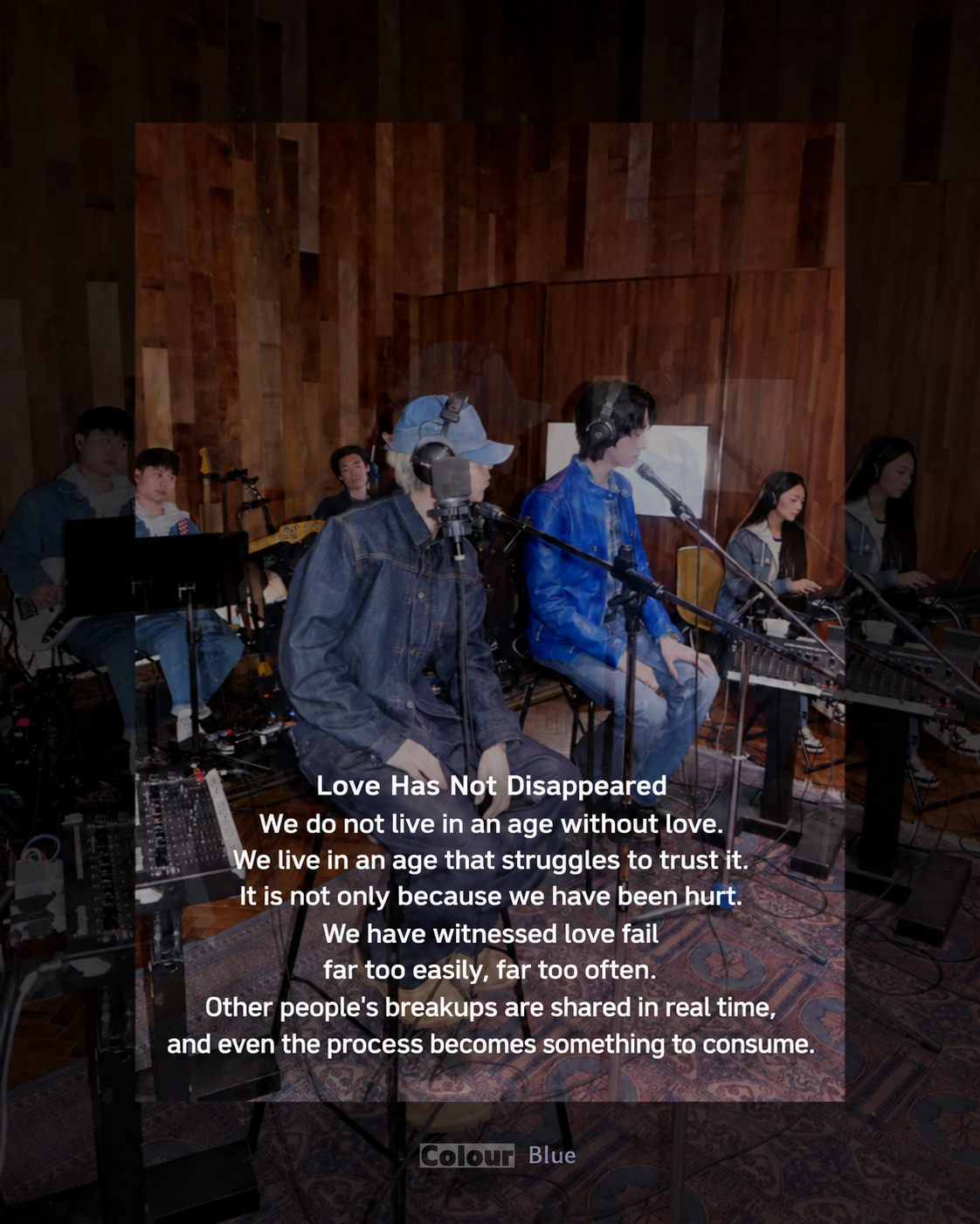 BIG Naughty’s Between Cobalt and Navy: Hoping to Believe in Love Again — Love Has Not Disappeared