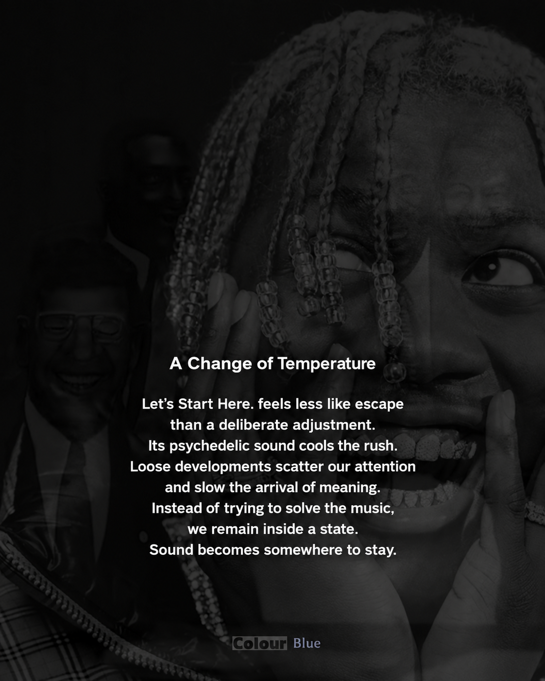 Lil Yachty’s Let’s Start Here.: When More Stimulation Was No Longer Enough — Lowering the Temperature Through Sound