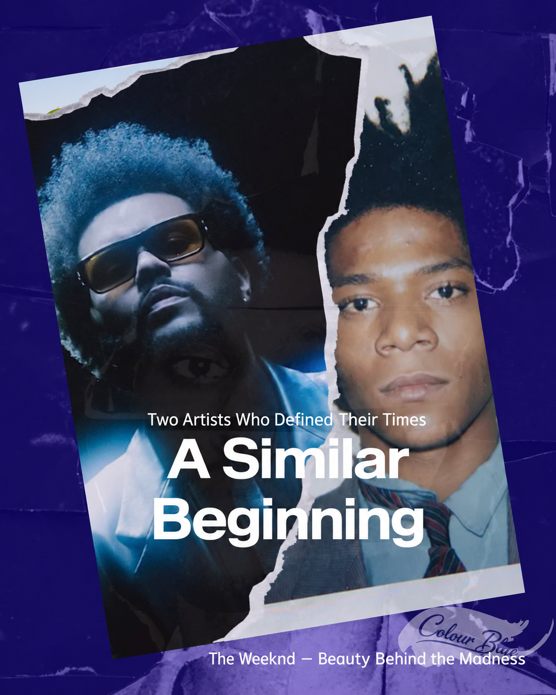 The Weeknd’s Beauty Behind the Madness: A Moment That Echoes Basquiat — A Similar Beginning for Two Artists